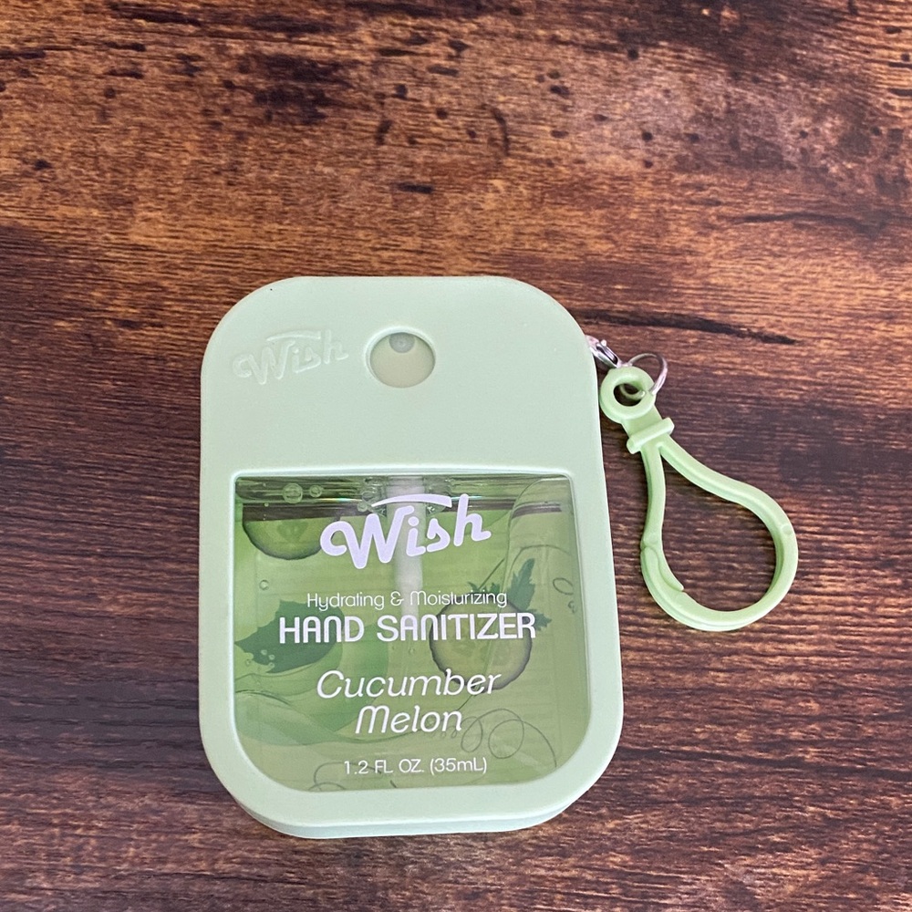 Wish Cucumber Melon Hand Sanitizer - Light Green